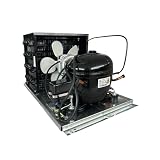 Unidad De Compresor De Condensador De Refrigerador Refrigerado Por Aire, Refrigeración Directa, Congelador Comercial(R290 Refrigerant L58)