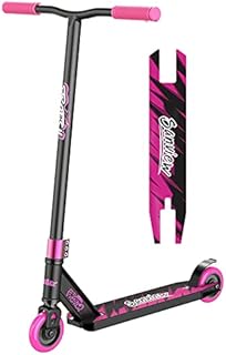SANVIEW Pro Stunt Scooters Freestyle for Kids Boys Girls Teens Rose