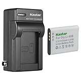 Kastar 1-Pack Battery and AC Wall Charger Replacement for Olympus Li-90B Li-92B Battery, LI-90C UC-90 Charger, Olympus Stylus TG-5, Stylus TG-Tracker, OM SYSTEM Tough TG-6, OM SYSTEM Tough TG-7 Camera