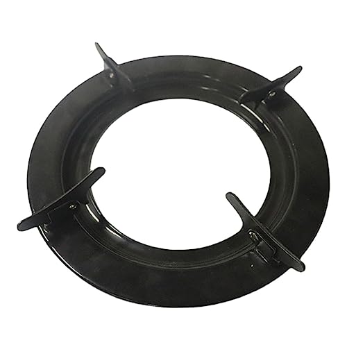 Veemoon Soporte de Hierro Antideslizante para Estufas de Gas Accesorio de Cocina Seguro para Ollas y Sartenes Base para Cocción Uniforme Compatible con Placas de Gas y Vitrocerámica