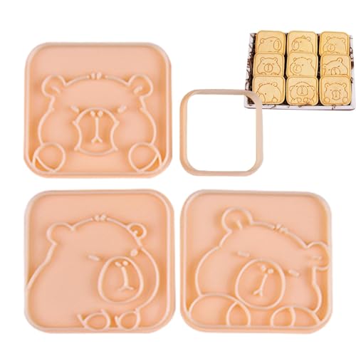 Francobolli per biscotti, formine per panini - Stampo per biscotti con a carpincho | per biscotti di pasticceria fondente per torte fondente, torte, biscotti e