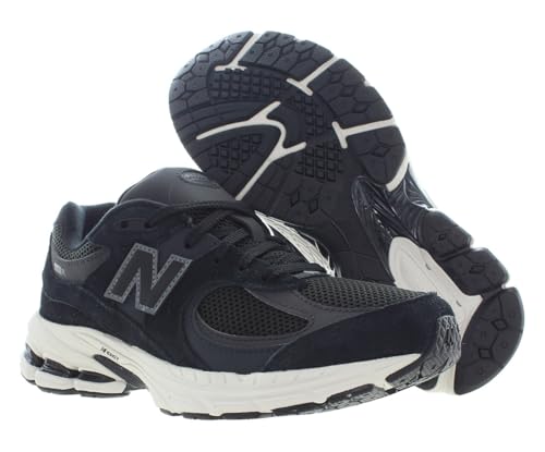 New Balance 2002 GS Boys Shoes Size 5.5, Color: Black/Black-Black/Onyx Black2