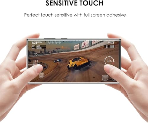 Image of SHILD Privacy Tempered Glass Screen Protector Compatible with ---- (6.82 Inch) | Curved UV Anti-Spy Screen Guard | 9H Hardness | HD Clear | Fingerprint Sensor Support | Full Coverage | Easy Installation | Pack of 1 (Samsung Galaxy S23 Ultra)