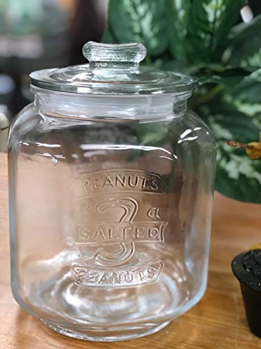 Amazon｜ピーナッツガラスジャー3L｜保存容器・キャニスター