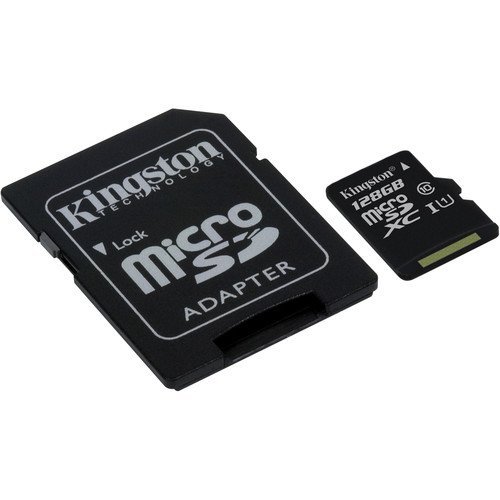 Custom Kingston for BlackBerryProfessional Kingston 128GB BlackBerry KEYone MicroSDXC Card with custom formatting and Standard SD Adapter! (Class 10, UHS-I)