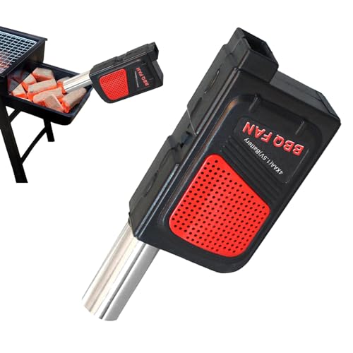Soplador de fuego para acampar, Soplador de aire para barbacoa | Ventilador de aire eléctrico inalámbrico - Ventilador portátil compacto para barbacoa, ventilador de cocina para barbacoa, ventilador p