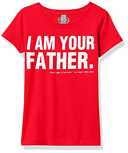 T-shirt Star Wars fille grand confort en maille robuste rouge taille L