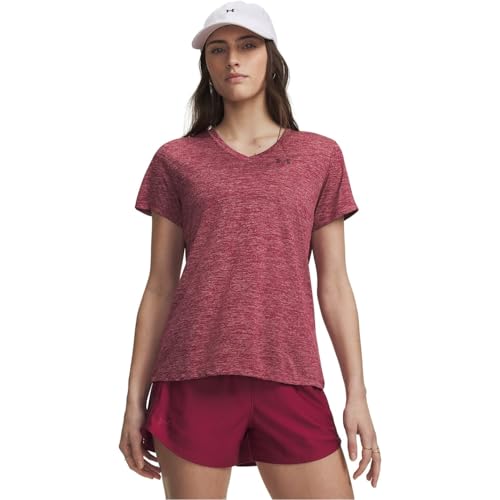 Image of Under Armour Women's Tech Twist V Neck Short Sleeve T-Shirt