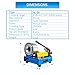 LLNC Hydraulic hose crimper machine Handheld Hydraulic Hose Crimping crimps single and double braided hose assemblies with diameters 0.24