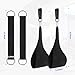 Gym Hanging Ab Sling Straps: Gym Ab Sling Straps for Pull Up Bar Arm Abdominal Training Workout Support Knee and Leg Raises