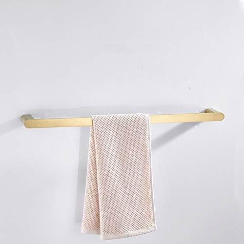 Miniatura 3 de FROZEB Toallero de latón con un solo riel para toallero estante de baño colgador de toallas montado en la pared accesorios de baño toallero