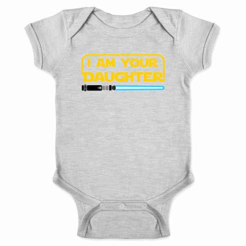 Pop Threads I Am Your Daughter Funny Family Infant Baby Boy Girl Bodysuit