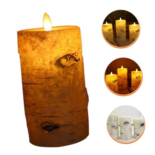 Velas led de parafina WOONEKY iluminación suave alta durabilidad bodas 3