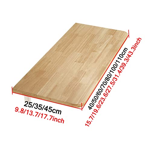 Tables à abattant pour petit espace et bureau mural en bois