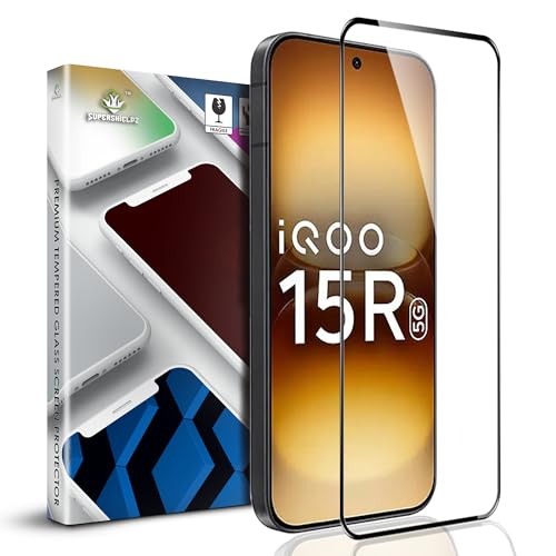 Image of Supershieldz NeoGuard HD+ Tempered Glass Screen Protector Guard for iQOO 15R - Case Friendly, Easy Installation - 1 Pack