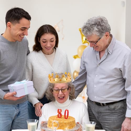 Apausvcm Königskronenhut,Goldene Krone König,Königin Krone,Königskrone für Erwachsene,König Kopfbedeckung,Königskrone Geburtstag,Kron Königin Prinz Kostüm Zubehör für Geburtstag Königliches Kostüm