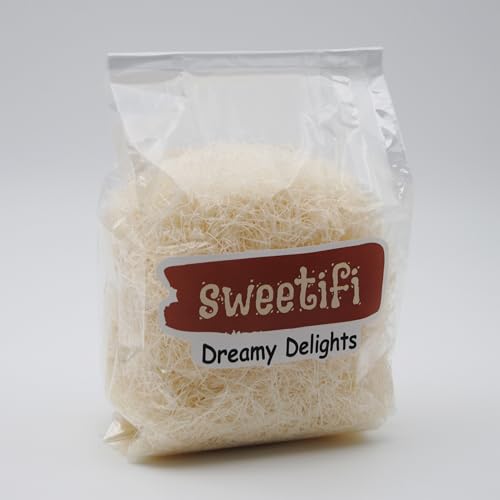 Sweetifi Gluten-Free Kataifi Pastry, Dried & Chopped Shredded Phy...