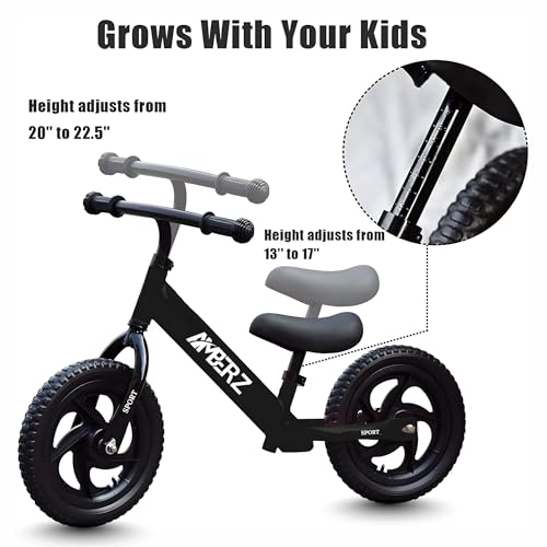 Image of First-Step Balance Bike, No-Pedal Training Balance Bike for Toddlers, 2 Years to 5 Years Old, Safe Design & Durable Tires | Develops Balance & Coordination | for Boys & Girls