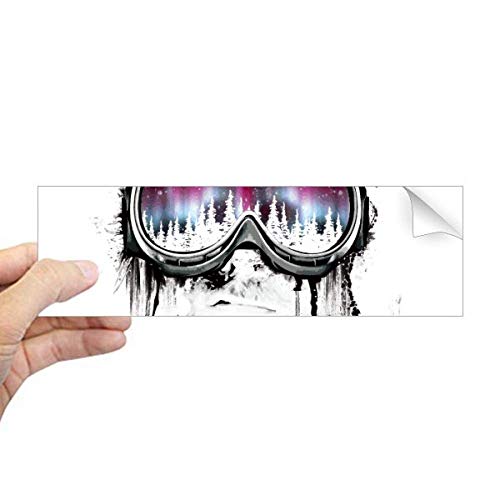 Lunettes de protection sticker graffiti pour masquer les rayures de PC et décorer vos vitres