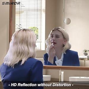 Smiror24x36inchwoodgrainbathroommirrorsforoversinkwalnutmetalframedvanitymirrorforwallrectangularrightanglecornerthickframehorizontallyvertically Urban Country Home Decor Smiror 24×36 inch wood grain bathroom mirrors for over sink walnut metal framed vanity mirror for wall rectangular right angle corner thick frame horizontallyvertically urban country home decor