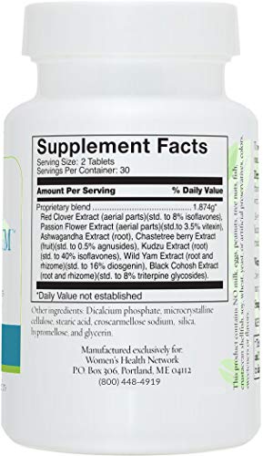 Herbal Equilibrium - 60 Tablets - Natural Menopause Relief Supplement For Hormonal Imbalance And Hot Flashes #TOP2