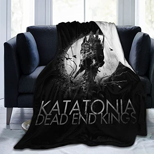 Katatonia Dead End Kings Blanket Super Soft Flannel Plush Fluffy Light Warm Breathable Comfortable 80"X60" #TOP15