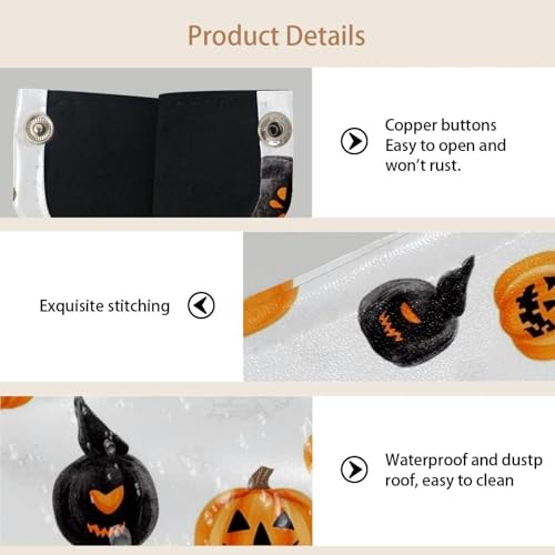 Boîtes à mouchoirs d'Halloween : housse lavable pour masquer vos cartons