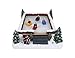 Christmas Village Bumper Cars - Animated Pre-lit Carnival - Musical Snow Village with Moving Bumper Cars - Perfect Addition to Your Christmas Indoor Decorations & Holiday Displays