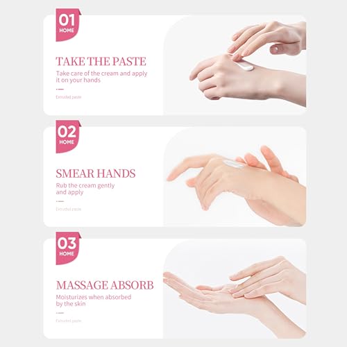 AOBOO Hand Cream Avocado Olives Rose Chamome Sakura Hand Creams & Lotions Moisturizes and Cares Hands for Soft and Gentle Essential Hydration and Nourishment Travel Size Handcream Moisturizer