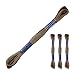 Produktbild 3 Docken Stickgarn je ca. 8m Sticktwist mit Farbverlauf 100% Baumwolle Stickerei Farbwahl, Farbe :77262 Brauntöne