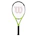 Wilson Tennisschläger Blade Feel RXT 105, Freizeitspieler, Graphit/Komposit, Grün/Grau/Schwarz, WR054710U1