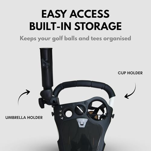 QWIK-FOLD 3 Rad Golftrolley weiß - 7