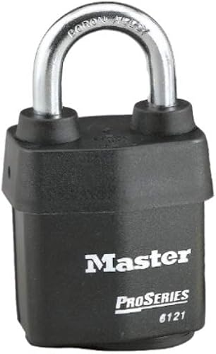 Master Lock - Un (1) candado de alta seguridad serie Pro 6121NKA con tecnología BumpStop