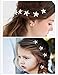BERYUAN trendy Hairpin Starfish Hair Jewelry Star Rhinestone bobby pin Bridal Hair Pin barrette hair clip Crystal Headpiece Wedding Women Hair Accessory Prom Hair Dress 6pcs