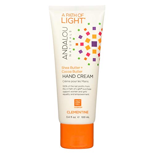 Crème mains Andalou Naturals au beurre de cheptel cacao 100ml