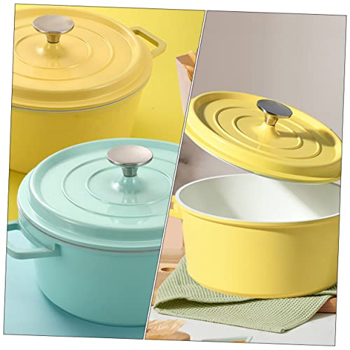 MARMERDO 3 Peças De Esmalte Para Panelas Utensílios De Cozinha Botões De Forno Tampa De Panela Unive