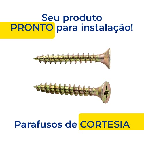 Kit 2 Peças Puxador Furo Único 84 Cobre Para Móveis Armário