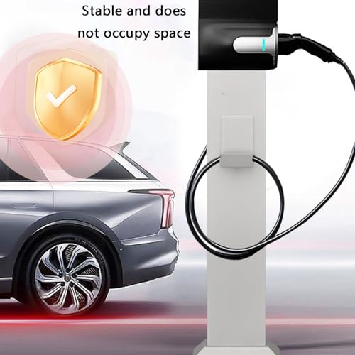 Support de borne de recharge pour véhicule électrique blanc