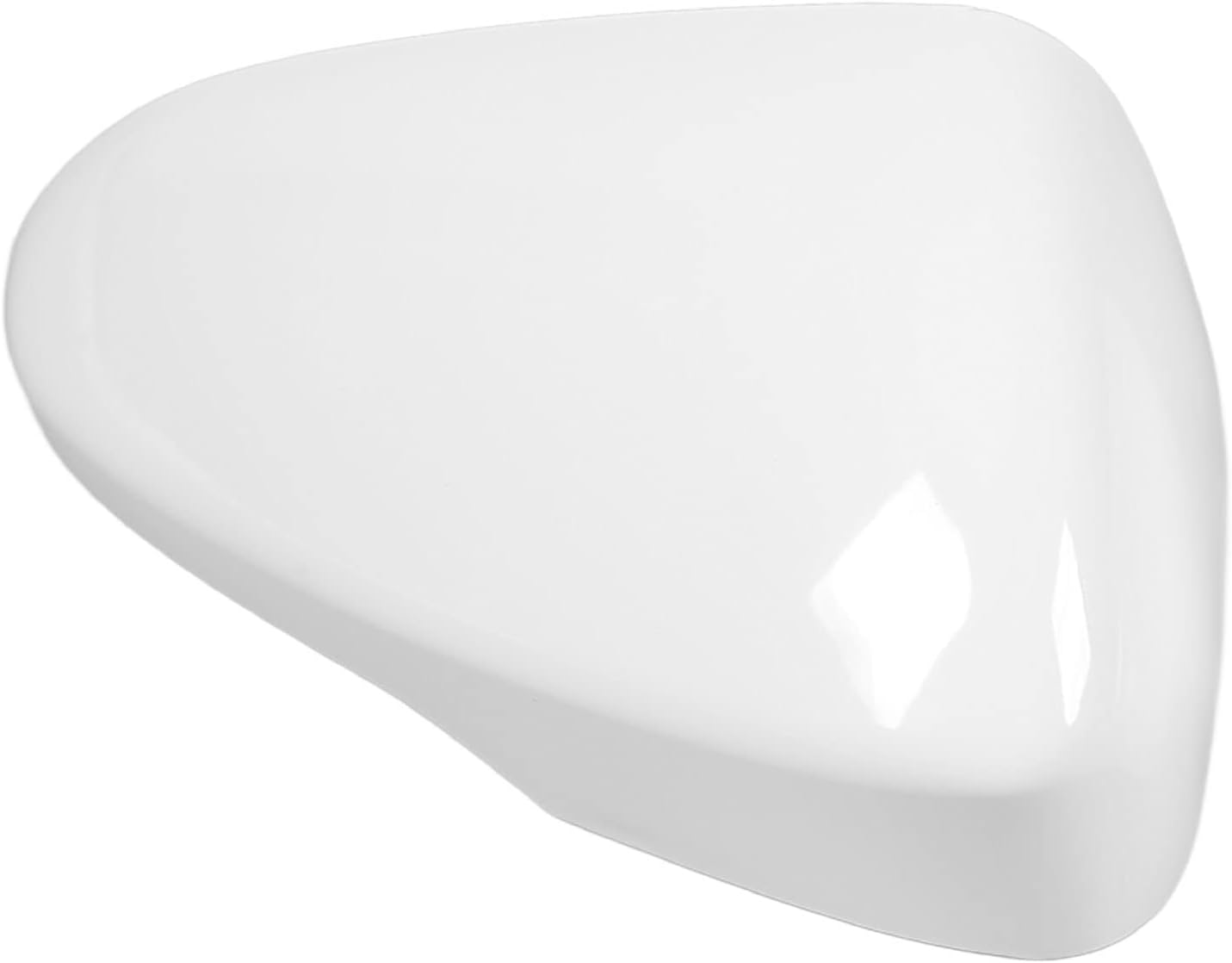 KIMISS 2PCS Car Rear View Mirror Cover for Fusion, Exterior Wing Mirror Protective Cap, Side Mirror Cover Replacement, Black ABS Plastic, Easy Installation