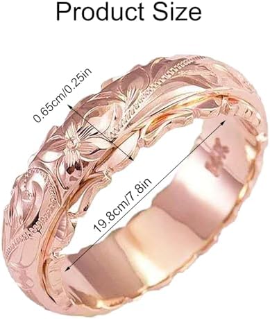 Dainty 14k Rose Gold Hawaiian Plumeria Flower Ring - Delicate & Polished Hawaiian Jewelry - View #11