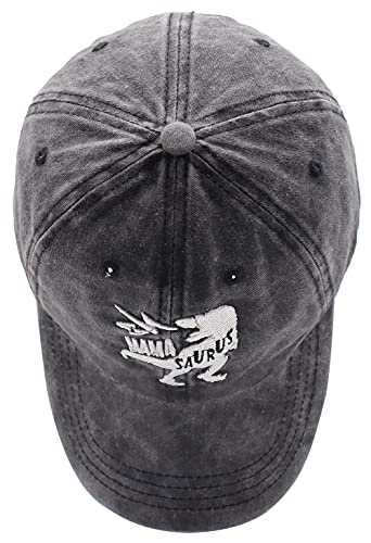 Gorra de béisbol con bordado T Rex Papa Saurus ajustable miniatura 3