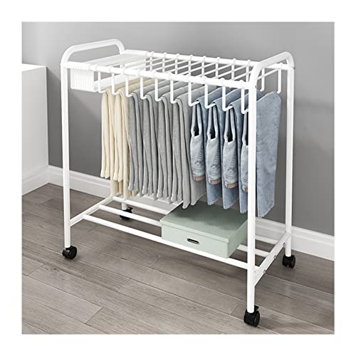 Portant à pantalons multifonction pour optimiser les petits placards