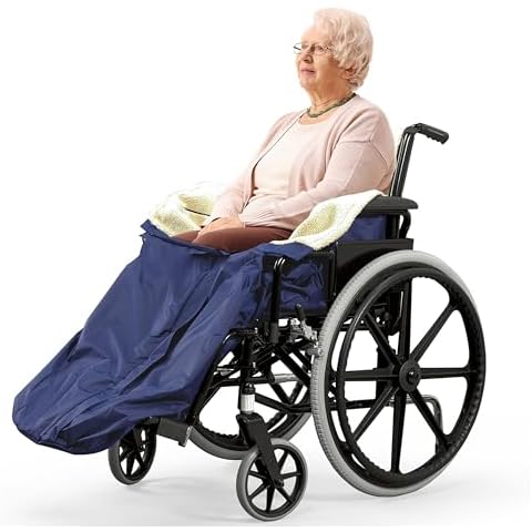 Bramble Fleece Lined Wheelchair Cover with Pocket Cover
