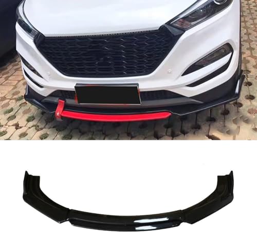 Becquets Avant pour Hyundai Tucson 2015-2018 Lèvre Pare-Chocs Noir Brillant NAIRE