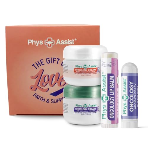PhysAssist - Comfort kit The Gift of Love, Faith & Support. 1.5 oz Botanical & Scent-Free Creams,...
