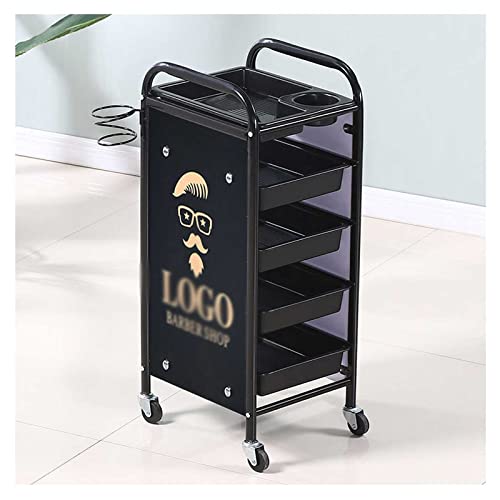 AWEN Carrello per Parrucchiere retrò a 4/5 Strati