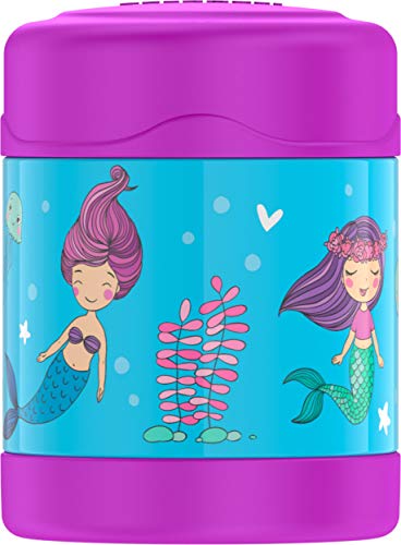 Image of Thermos F30020MR6 Funtainer 10 oz, Mermaid Insulated Food Jar, 10oz