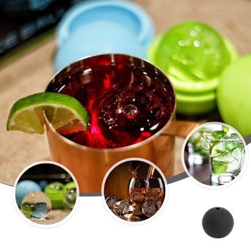 Molde grande de silicona para bola de hielo esférica miniatura 5