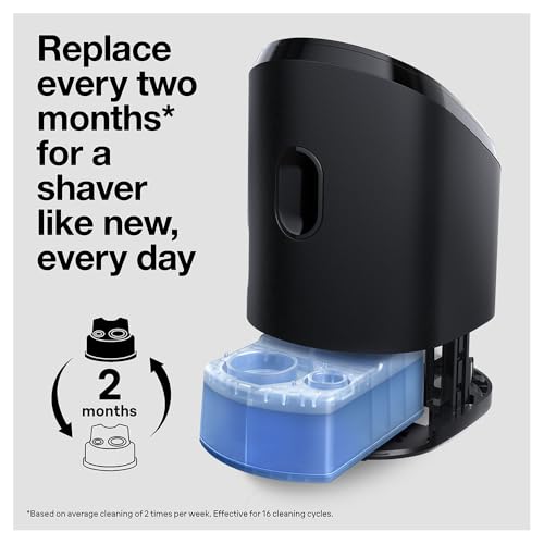 Braun CCR4 Clean and Renew Cart Shaver Refills, 4 Pack