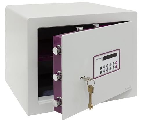 ARREGUI Forma Evolution 150050 Cassaforte Con Chiave e Codice | Apertura Con Tastiera | Elettronica Per Casa, Doppia Sicurezza | 32x42x36cm | 40L
